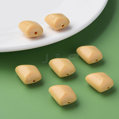 Opaque Acrylic Beads MACR-S373-15A-A13-1