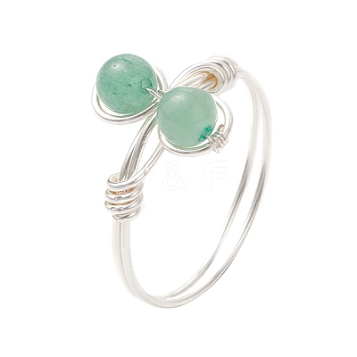 Natural & Synthetic Gemstone Finger Rings RJEW-JR00945-02-1