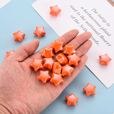 Opaque Acrylic Beads LS-MACR-S372-02B-84-1
