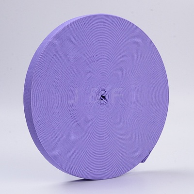 Colored Flat Elastic Rubber Band EC-WH0002-34-1