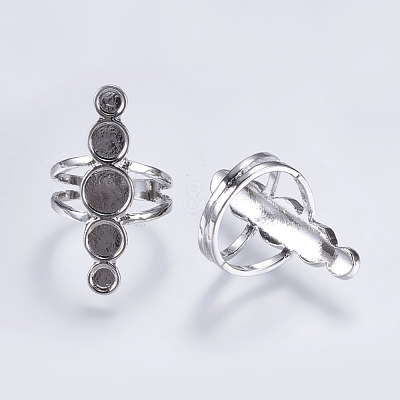 Alloy Pad Ring Settings X-PALLOY-K143-11P-1