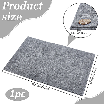 Chinese Calligraphy Felt Roll-up Mat AJEW-WH0818-017A-1