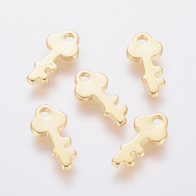 201 Stainless Steel Charms STAS-L234-070G-1