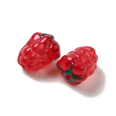 Handmade Lampwork Beads Strands LAMP-G162-05E-1