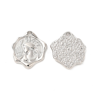 Rack Plating Alloy Pendants FIND-G044-33P-1