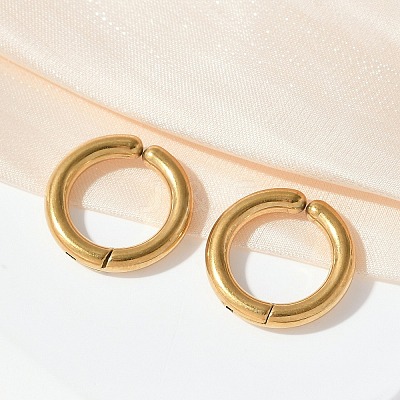 201 Stainless Steel Cuff Earring EJEW-C131-01B-G-1