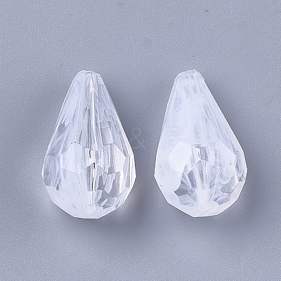 Acrylic Beads X-OACR-S028-043-1