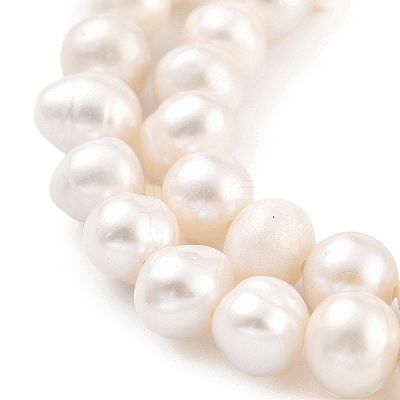 Natural Cultured Freshwater Pearl Beads Strands PEAR-C003-12F-1