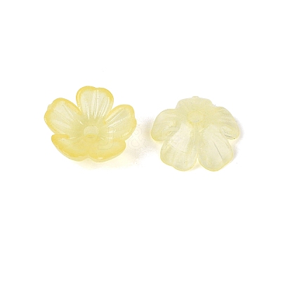 Transparent Plastic Bead Caps KY-Q005-02A-02-1