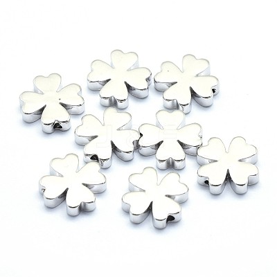 Eco-Friendly Brass Beads KK-P155-77P-NR-1