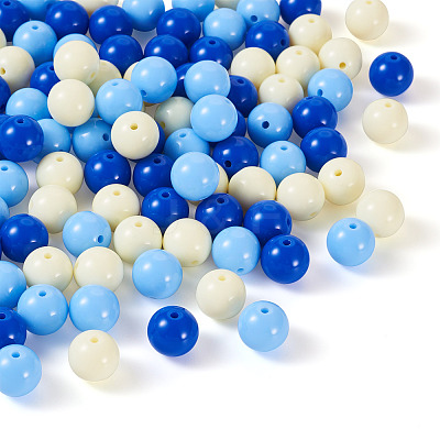 Opaque Acrylic Beads OACR-TAC0014-06G-1