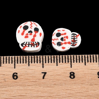 Halloween Handmade Polymer Clay Cabochons CLAY-A007-03A-1