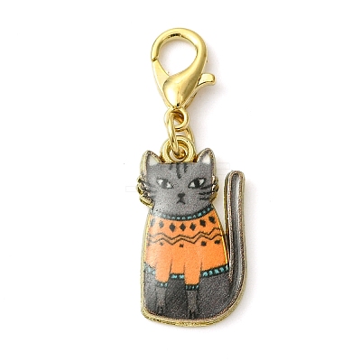 Alloy Enamel Pendants Decoration HJEW-JM02983-1