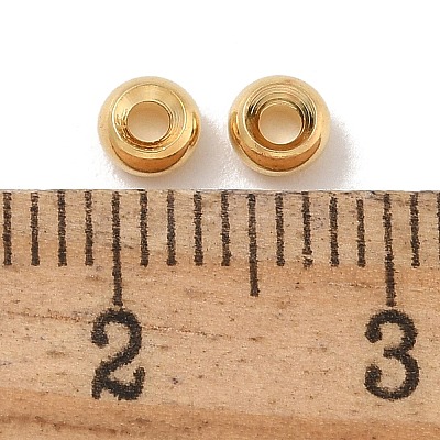 Brass Beads KK-H503-14G-1