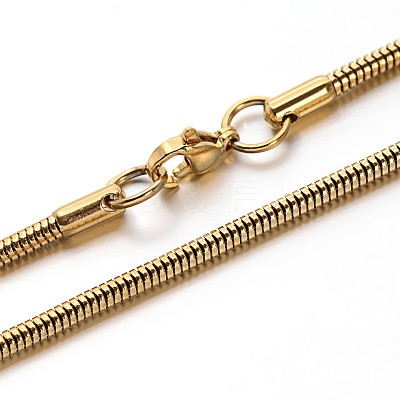 304 Stainless Steel Snake Chains Bracelets BJEW-O091-06G-1
