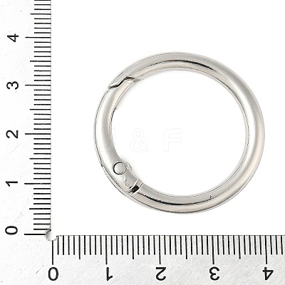 Alloy Spring Gate Rings FIND-H049-04A-P-1