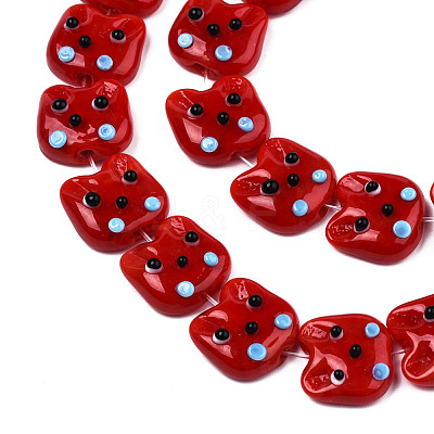 Handmade Lampwork Beads LAMP-N029-012D-1