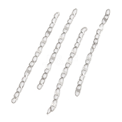 Non-Tarnish 304 Stainless Steel End Chains STAS-A085-01B-P-1