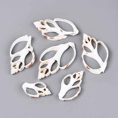 Natural Shell Big Pendants BSHE-T015-19-1