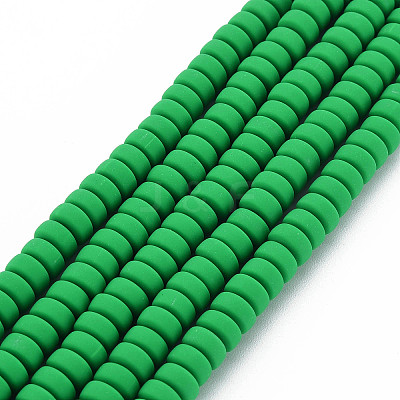 Handmade Polymer Clay Beads Strands LS-CLAY-N008-127-1