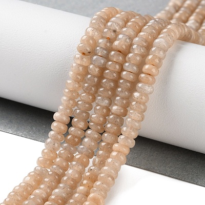 Natural Sunstone Beads Strands G-K343-C35-01-1