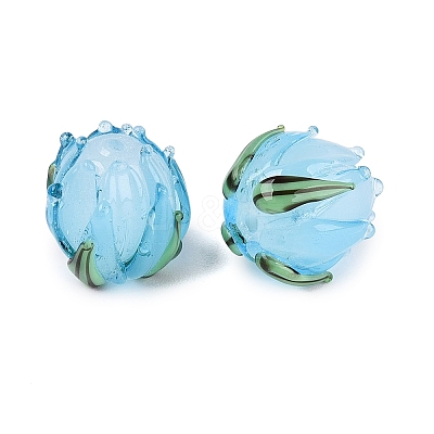 Handmade Lampwork Beads LAMP-Q039-18C-1