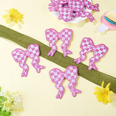8Pcs Polyester Clothing Patches DIY-TA0015-30B-1