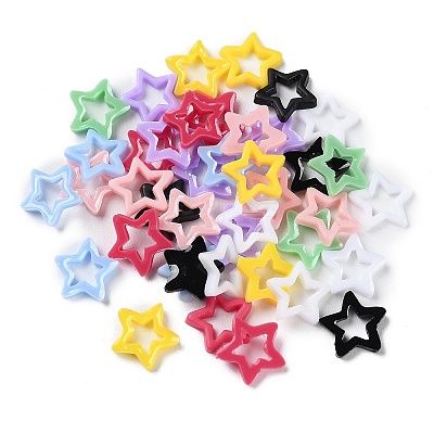 Opaque Resin Cabochons X-RESI-E045-01-1