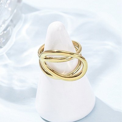304 Stainless Steel Finger Rings RJEW-P177-01K-G-1