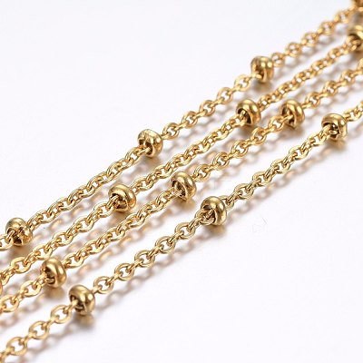 304 Stainless Steel Cable Chains CHS-H020-02G-1