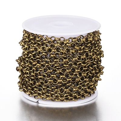 Brass Rolo Chains X-CHC-S008-002B-AB-1