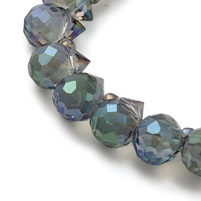Electroplate Glass Beads Strands EGLA-D030-17U-1
