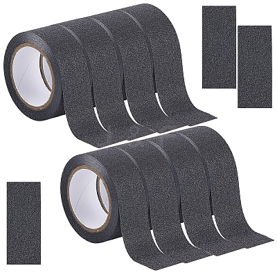 8 Roll Glitter Adhesive Plastic Tapes DIY-CP0011-84B-1