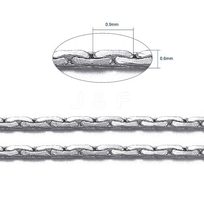 Brass Boston Link Chains CHC002Y-N-NR-1