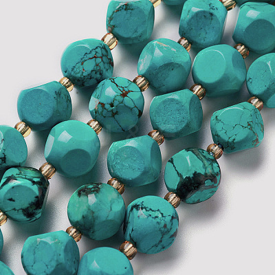 Synthetic Magnesite Beads Strand G-M367-23B-2-1
