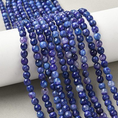 Natural Agate Beads Strands G-C082-A01-58-1
