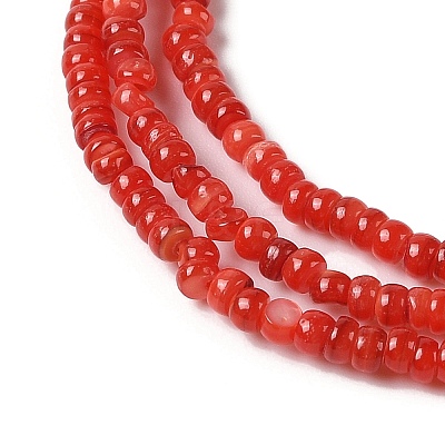 Natural Freshwater Shell Beads Strands SHEL-P017-01B-07-1