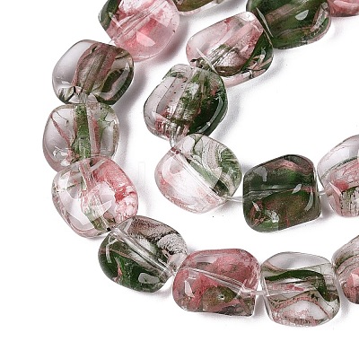 Handmade Lampwork Beads Strands LA-N046-01F-1