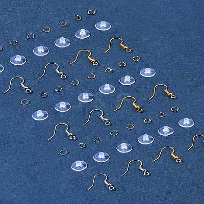 60Pcs Brass Earring Hooks DIY-FS0007-61-1