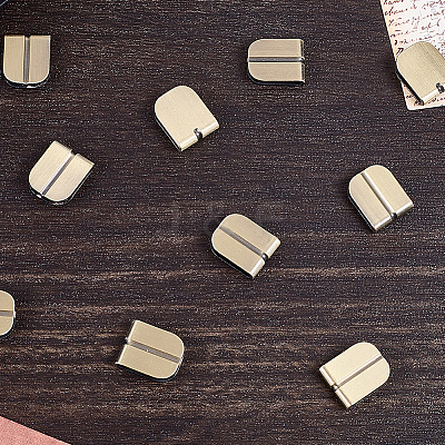 60Pcs Alloy Binding Clip for Bag FIND-CP0004-01-1