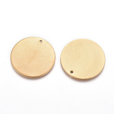 Ion Plating(IP) 304 Stainless Steel Pendants X-EJEW-L238-01B-G-1