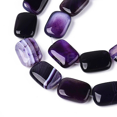 Natural Agate Beads Strands G-N356-03A-14-1