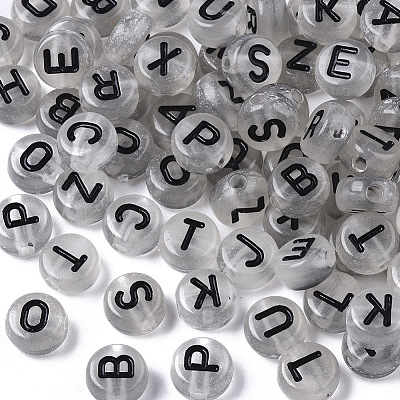 Enamel Style Acrylic Beads SACR-S273-29-1