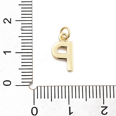 Rack Plating Brass Pendants KK-C065-03P-G-1