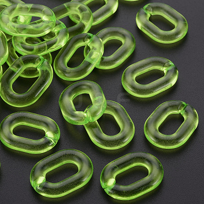 Transparent Acrylic Linking Rings MACR-S373-19-B09-1
