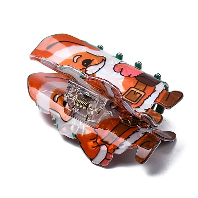 Christmas PVC Claw Hair Clips for Women Girls LS-PHAR-Z007-01A-1