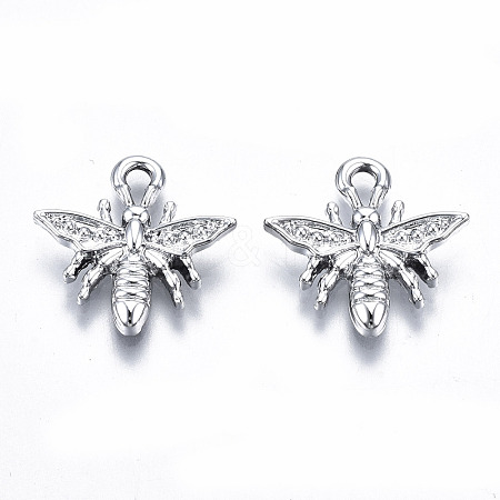 Alloy Pendants PALLOY-T073-05P-RS-1