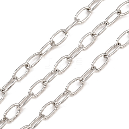Brass Cable Chains KK-CBAC547-09P-1