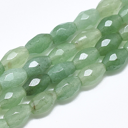 Natural Green Aventurine Beads Strands G-S357-A05-1