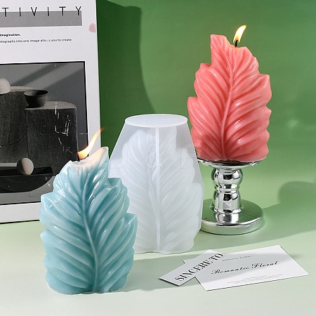 Leaf DIY Silicone Candle Molds LS-DIY-A053-13-1